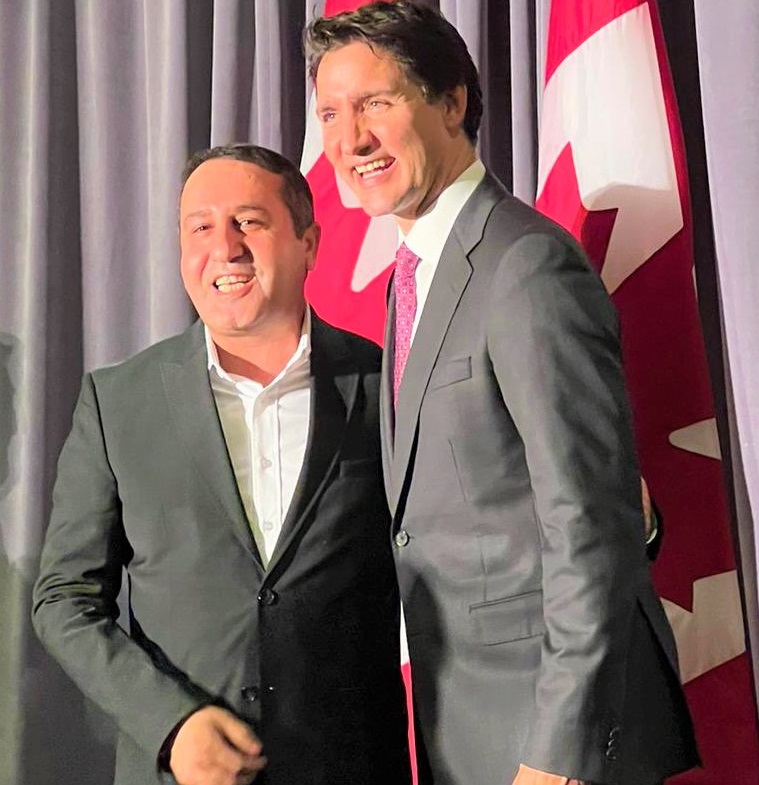 Fesih Zeki Mert, Kanada Başbakanı Trudeau İle Görüştü - Bingöl Haberci12